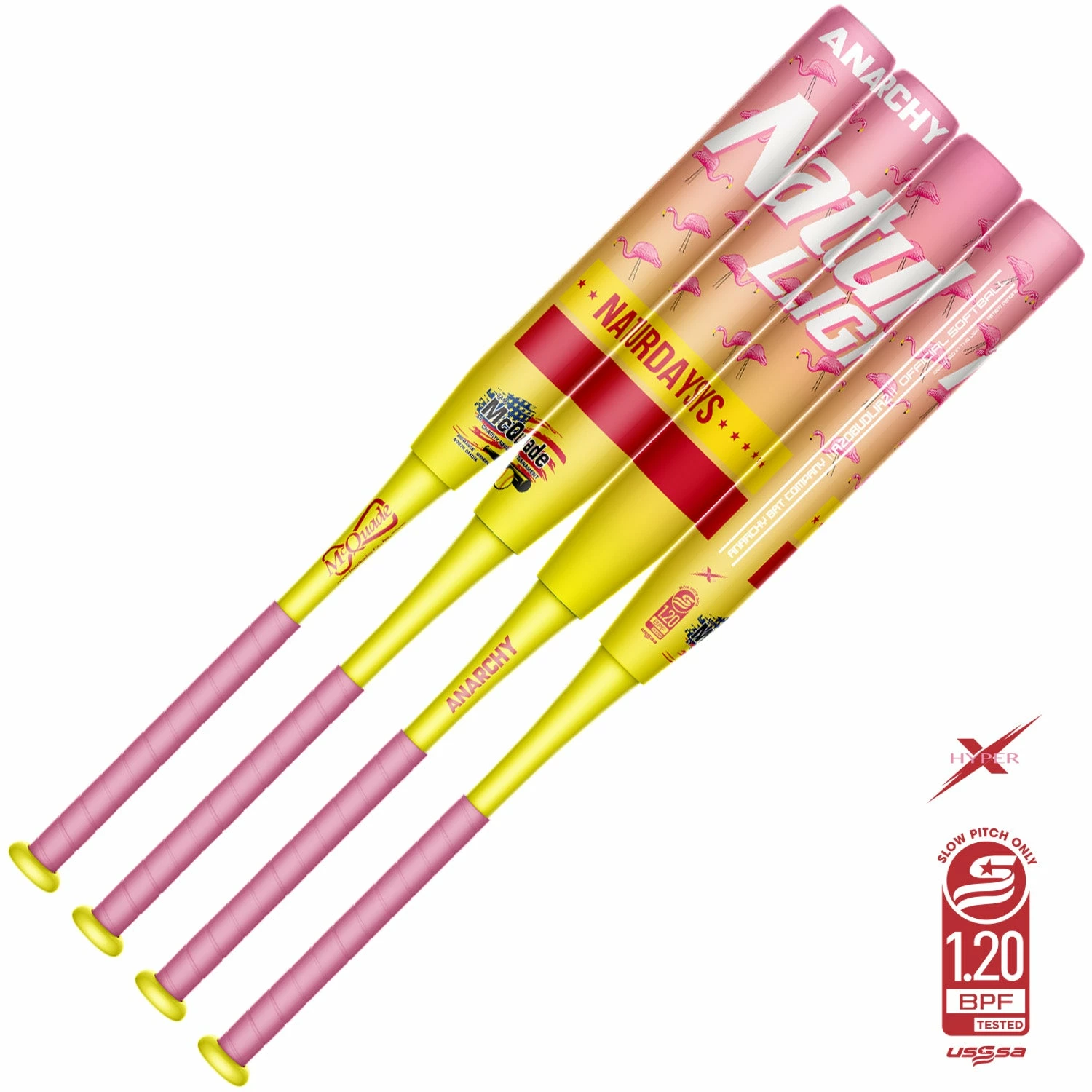 Kelly's Ultimate Sports 2021 Anarchy Naturdays- Collectors Edition - 2PC - 12"- .5oz End Load - USSSA Slowpitch Softball Bat A21UNTD12-2 1 Kelly's Ultimate Sports 2021 Anarchy Naturdays- Collectors Edition - 2PC - 12"- .5oz End Load - USSSA Slowpitch Softball Bat A21UNTD12-2