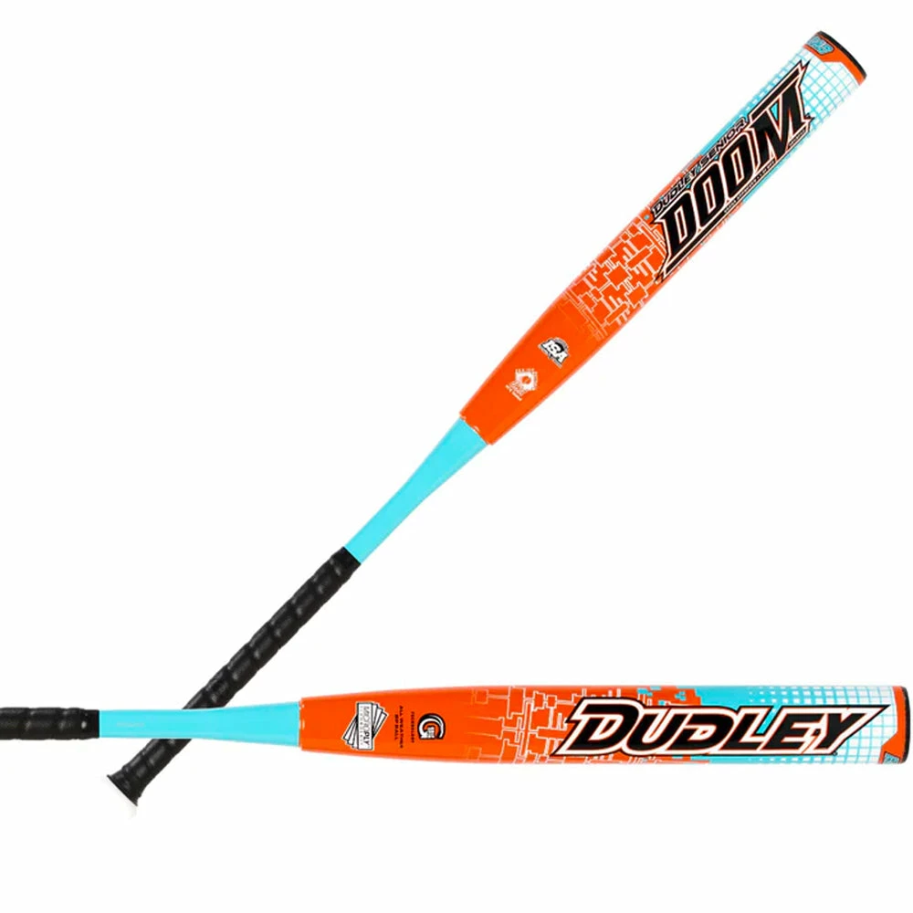 Kelly's Ultimate Sports 2022 Dudley Doom End Load 13" 2-Piece SSUSA Senior Slowpitch Softball Bat - DDSR2E2 1 Kelly's Ultimate Sports 2022 Dudley Doom End Load 13" 2-Piece SSUSA Senior Slowpitch Softball Bat - DDSR2E2
