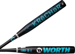 Kelly's Ultimate Sports 2023 Worth KRECHER XL 2pc 13.5" Barrel USSSA Slowpitch Softball Bat WSU3KRL