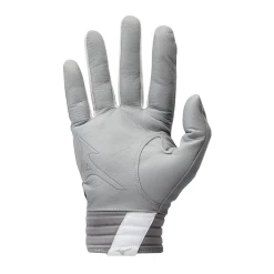 Mizuno Covert Batting Glove Grey Youth -Louisville Bats Shop mizuno covert batting glove grey youth 1